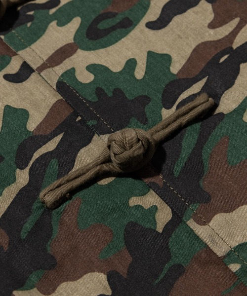 glamb（グラム）の「Needlework Military SH / ニードルワークミリタリーシャツ（シャツ/ブラウス・メンズ・ブラック/カーキ・L/S/M）」の8枚目の写真