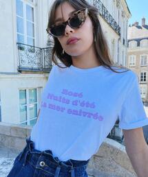 EMMEL REFINES | ＜amour singulier（アムールサンギュリエ）＞ La Mer Enivree Tシャツ ＜Select by EMMEL REFINES＞(Tシャツ/カットソー)