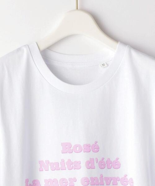 EMMEL REFINES（エメルリファインズ）の「＜amour singulier（アムールサンギュリエ）＞ La Mer Enivree Tシャツ ＜Select by EMMEL REFINES＞（Tシャツ/カットソー・レディース・ホワイト・XS）」の2枚目の写真