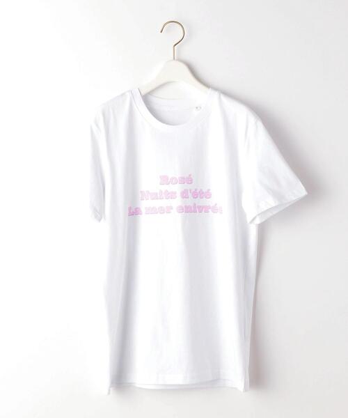 EMMEL REFINES（エメルリファインズ）の「＜amour singulier（アムールサンギュリエ）＞ La Mer Enivree Tシャツ ＜Select by EMMEL REFINES＞（Tシャツ/カットソー・レディース・ホワイト・XS）」の8枚目の写真