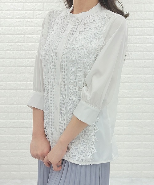 専用♡新品6万円タグ付き フランス高級シャツブランド レース