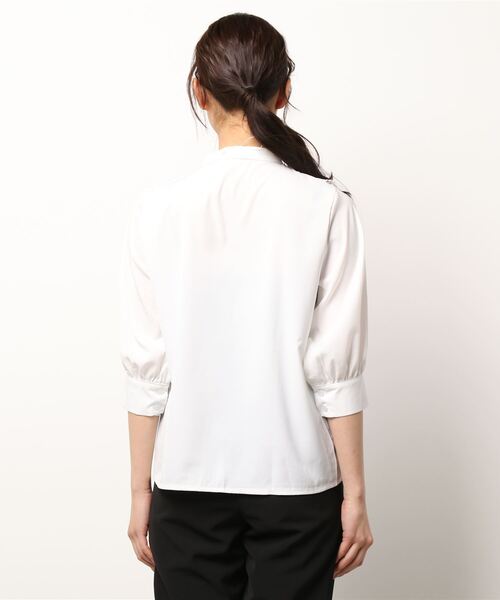 OZZ ONEST レース アシメ 編み上げ シフォン カットソー ブラウス OZZ ONEST レース アシメ 編み上げ シフォン カットソー