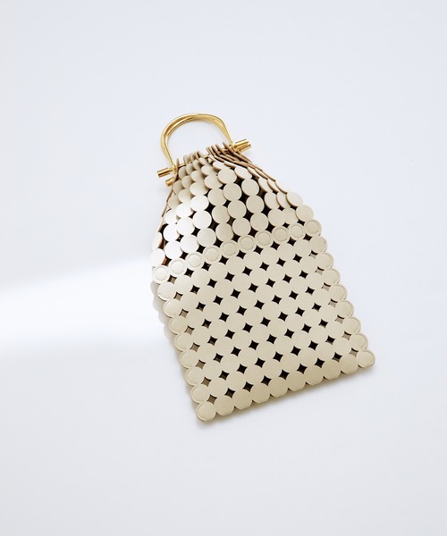 MARY AL TERNA（メアリオルターナ）の「【MARY AL TERNA】MOON（ハンドバッグ・レディース・オフホワイト/ブラック・FREE）」の2枚目の写真