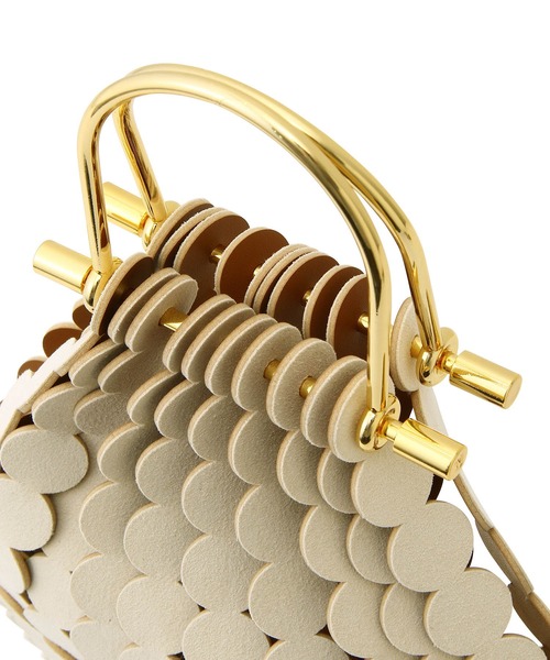 MARY AL TERNA（メアリオルターナ）の「【MARY AL TERNA】MOON（ハンドバッグ・レディース・オフホワイト/ブラック・FREE）」の10枚目の写真