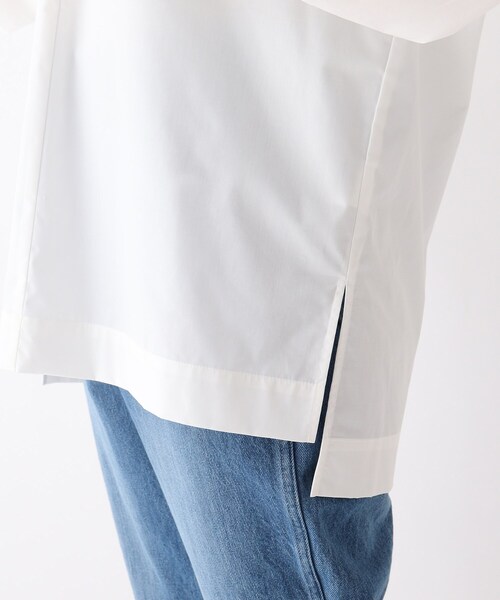 OPAQUE.CLIP（オペークドットクリップ）の「◆【C】セーラーカラーブラウス（シャツ/ブラウス・レディース・ライトブルー/ブラック/ホワイト系・36/40/38）」の9枚目の写真