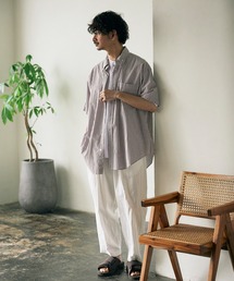 JOURNAL STANDARD relume | ◆Relume Sports Wear ボタンダウン半袖ストライプシャツ(シャツ/ブラウス)