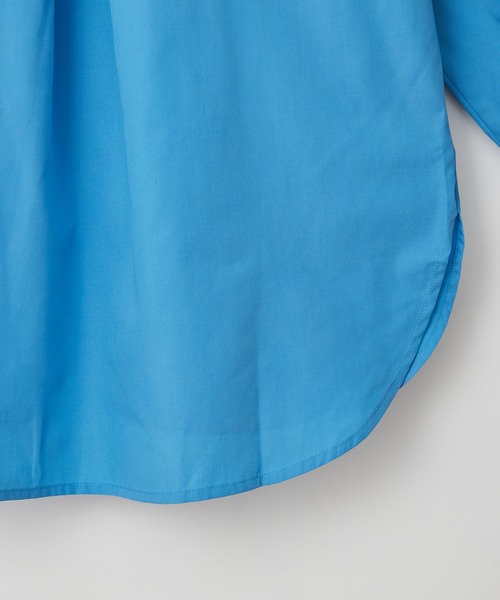 CIAOPANIC(チャオパニック)の「何通りも楽しめる、BIGポケットマルチWAYシャツ(シャツ/ブラウス・レディース・スカイブルー/オフホワイト/ピンク/グリーン・FREE)」の11枚目の写真