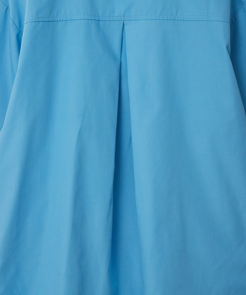 CIAOPANIC(チャオパニック)の「何通りも楽しめる、BIGポケットマルチWAYシャツ(シャツ/ブラウス・レディース・スカイブルー/オフホワイト/ピンク/グリーン・FREE)」の12枚目の写真