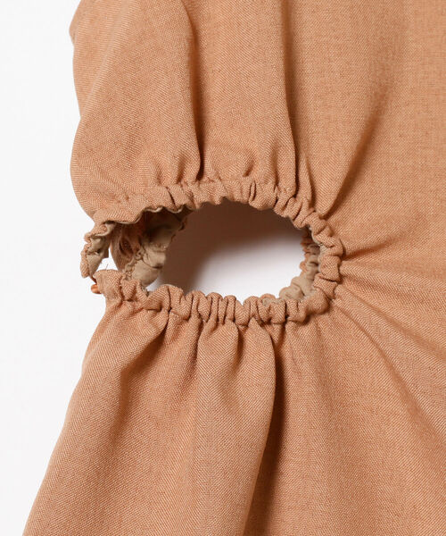 Ray BEAMS（レイビームス）の「Ray BEAMS/サイドホール アメスリ キャミソール（キャミソール・レディース・ブラウン/グリーン・ONE SIZE）」の18枚目の写真