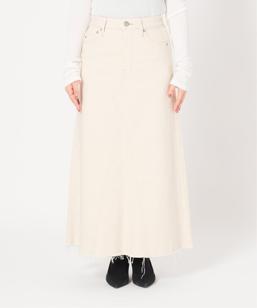 IENA（イエナ）の「《追加》【YANUK/ヤヌーク】リメイクスカート（デニムスカート・レディース・ナチュラル・X-SMALL/SMALL/MEDIUM）」の20枚目の写真