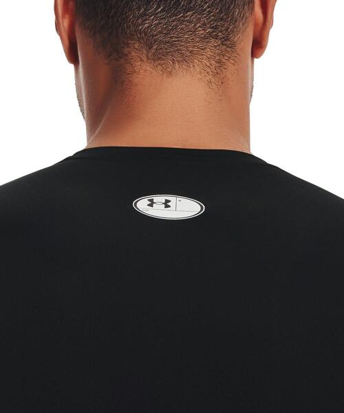 UNDER ARMOUR（アンダーアーマー）の「UAヒートギアアーマー コンプレッション ロングスリーブ シャツ（トレーニング/メンズ）（Tシャツ/カットソー・メンズ・ダークグレー/ブラック/ブルー/ネイビー/レッド/ホワイト・L/M/S/XXL/3XL/XL）」の9枚目の写真