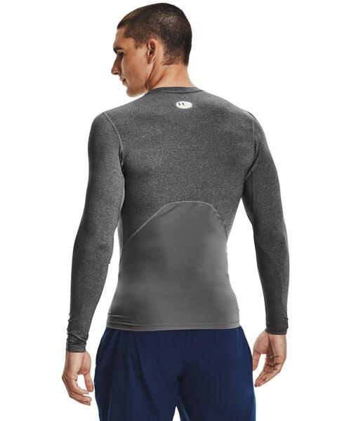 UNDER ARMOUR（アンダーアーマー）の「UAヒートギアアーマー コンプレッション ロングスリーブ シャツ（トレーニング/メンズ）（Tシャツ/カットソー・メンズ・ダークグレー/ブラック/ブルー/ネイビー/レッド/ホワイト・L/M/S/XXL/3XL/XL）」の11枚目の写真