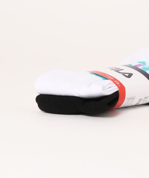 FILA(フィラ)の「【FILA】パックソックスR2P(ソックス/靴下・レディース・ブルー/ホワイト・M/L)」の3枚目の写真