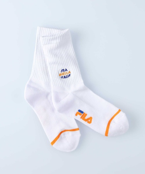 FILA(フィラ)の「【FILA】パックソックスR2P(ソックス/靴下・レディース・ブルー/ホワイト・M/L)」の4枚目の写真