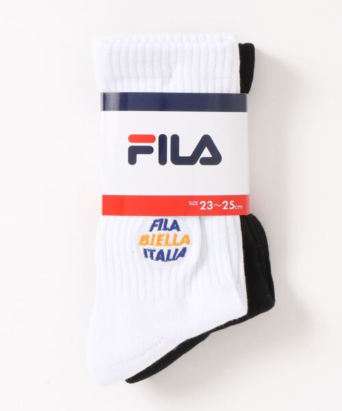 FILA(フィラ)の「【FILA】パックソックスR2P(ソックス/靴下・レディース・ブルー/ホワイト・M/L)」の6枚目の写真
