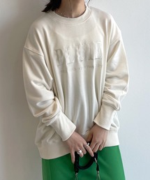 w closet | 刺繍入りスウェットプルオーバー(スウェット)