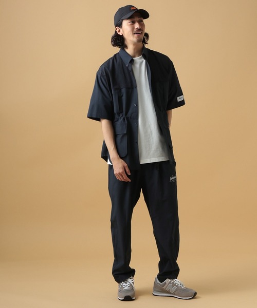 NANGA（ナンガ）の「【NANGA Mt.&Sea】半袖シャツ（シャツ/ブラウス・メンズ・オリーブ/ネイビー・MEDIUM/LARGE）」の5枚目の写真