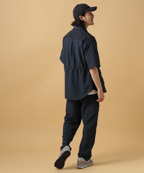 NANGA（ナンガ）の「【NANGA Mt.&Sea】半袖シャツ（シャツ/ブラウス・メンズ・オリーブ/ネイビー・MEDIUM/LARGE）」の6枚目の写真