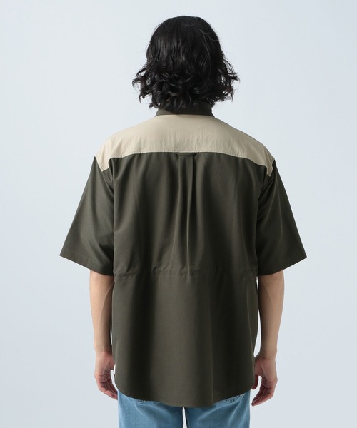 NANGA（ナンガ）の「【NANGA Mt.&Sea】半袖シャツ（シャツ/ブラウス・メンズ・オリーブ/ネイビー・MEDIUM/LARGE）」の11枚目の写真