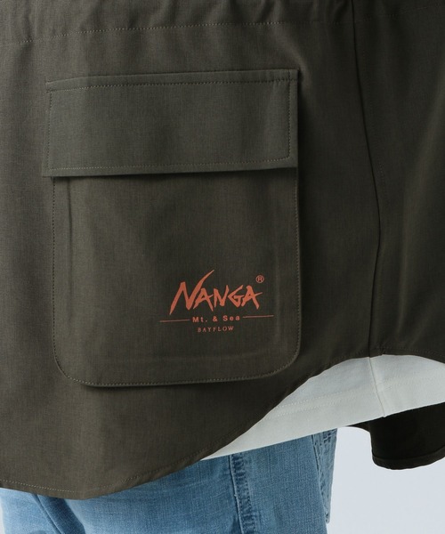 NANGA（ナンガ）の「【NANGA Mt.&Sea】半袖シャツ（シャツ/ブラウス・メンズ・オリーブ/ネイビー・MEDIUM/LARGE）」の16枚目の写真