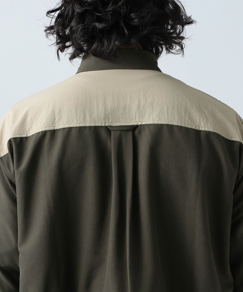 NANGA（ナンガ）の「【NANGA Mt.&Sea】半袖シャツ（シャツ/ブラウス・メンズ・オリーブ/ネイビー・MEDIUM/LARGE）」の18枚目の写真