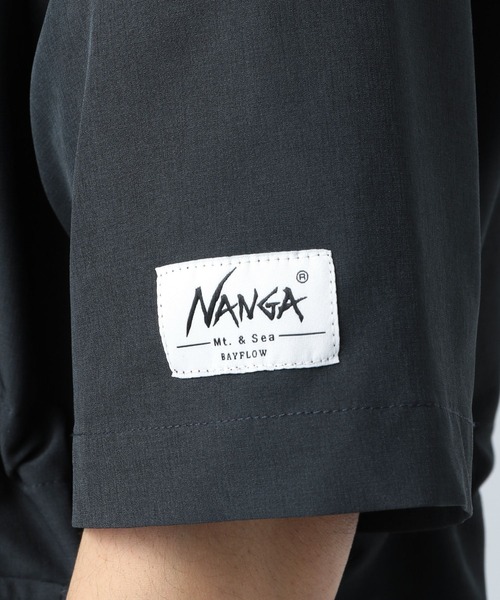 NANGA（ナンガ）の「【NANGA Mt.&Sea】半袖シャツ（シャツ/ブラウス・メンズ・オリーブ/ネイビー・MEDIUM/LARGE）」の20枚目の写真