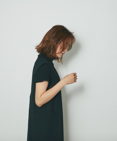 RIVE DROITE（リヴドロワ）の「マルチWAY釦ジャンスカワンピース（ワンピース・レディース・ブラック/ベージュ・FREE）」の18枚目の写真