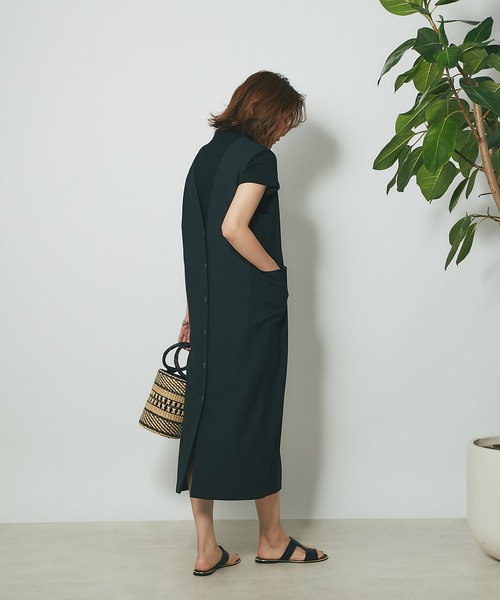 RIVE DROITE（リヴドロワ）の「マルチWAY釦ジャンスカワンピース（ワンピース・レディース・ブラック/ベージュ・FREE）」の22枚目の写真