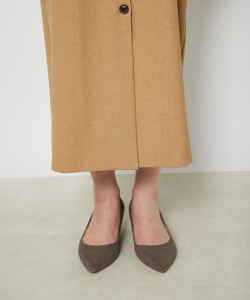 RIVE DROITE（リヴドロワ）の「マルチWAY釦ジャンスカワンピース（ワンピース・レディース・ブラック/ベージュ・FREE）」の8枚目の写真