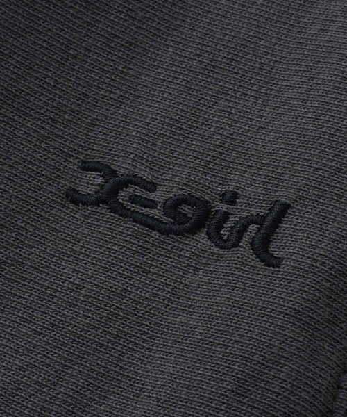 X-girl（エックスガール）の「Champion REVERSE WEAVE SWEAT PANTS/チャンピオン　コラボ　リバースウィーブ　スウェットパンツ（スウェットパンツ・レディース・ブラック/ライトグリーン・S/M/XS）」の7枚目の写真