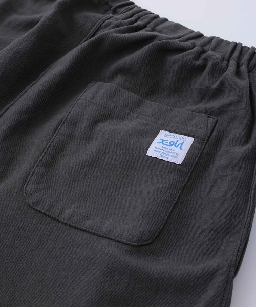 X-girl（エックスガール）の「Champion REVERSE WEAVE SWEAT PANTS/チャンピオン　コラボ　リバースウィーブ　スウェットパンツ（スウェットパンツ・レディース・ブラック/ライトグリーン・S/M/XS）」の11枚目の写真