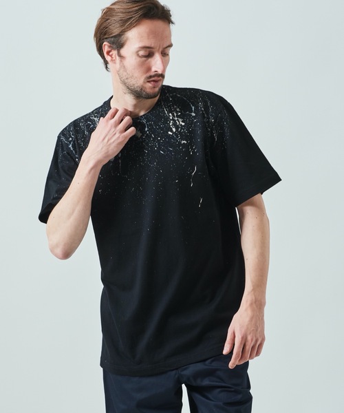 ACANTHUS(アカンサス)の「Acanthus:Splash Tee(Tシャツ/カットソー・メンズ・ホワイト/アッシュグレー/ブラック・S/M/L/XL)」の3枚目の写真