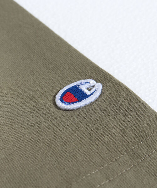 Champion（チャンピオン）の「【WEB限定】【Champion/チャンピオン】ビッグシルエットラグランハーフスリーブTee（Tシャツ/カットソー・メンズ・パープル/レッド/オリーブ・LARGE）」の11枚目の写真