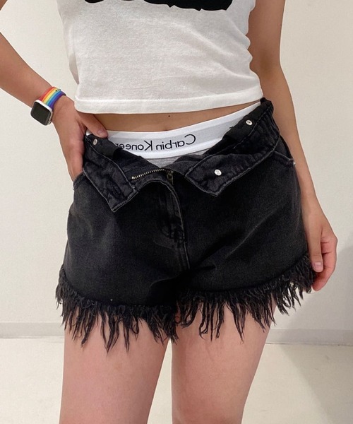 Calvin Klein（カルバン・クライン）の「【Calvin Klein / カルバンクライン】ショーツ（ショーツ・レディース・ブラック/グレー・M/X-SMALL/S）」の12枚目の写真