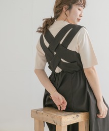 ITEMS URBANRESEARCH | バッククロスリネンワンピース(ワンピース)