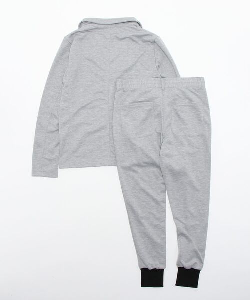 Bling Leads（ブリングリーズ）の「★Bling leads★カットテーラー　セットアップ（セットアップ・メンズ・グレー・LARGE/X-LARGE/MEDIUM）」の2枚目の写真