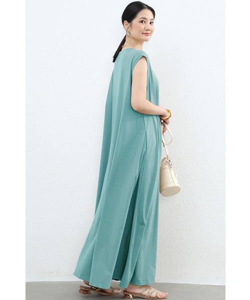 【大人気】SANDRO リブ編み ノースリーブワンピース セール】[2025 SUMMER COLLECTION][RAIN SHIELD][撥水加工][低