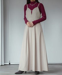 レイヤードキャミワンピ