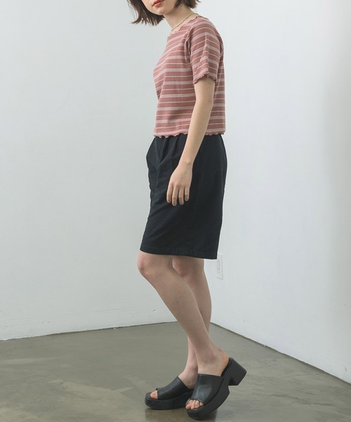 RETRO GIRL（レトロガール）の「テレコメロウアソートTee（Tシャツ/カットソー・レディース・ブラック/オフホワイト/イエロー/ブルー系その他3/ピンク系その他3・FREE）」の8枚目の写真