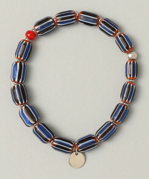 SHIPS(シップス)の「SHIPS: シェブロン ビーズ ブレスレット(ブレスレット・メンズ・グリーン/ブルー/オレンジ・ONE SIZE)」の8枚目の写真