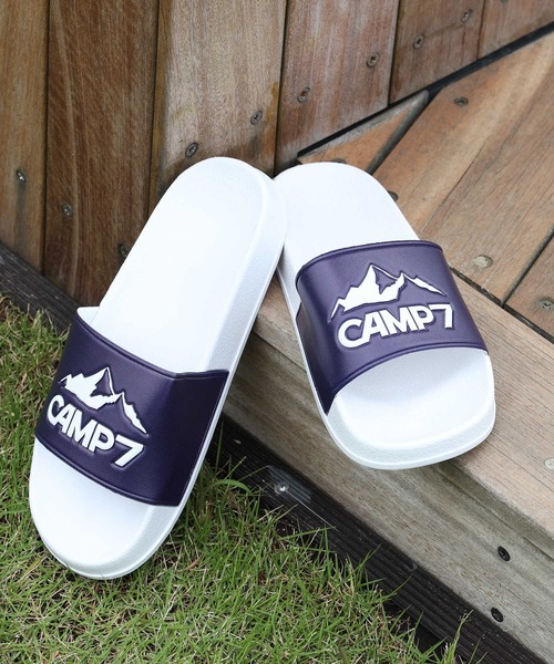 CAMP7（キャンプセブン）の「【CAMP7】シャワーサンダル（サンダル・メンズ・ホワイト/ブラック/パープル/ネイビー/グレー/オレンジ・L/M）」の4枚目の写真