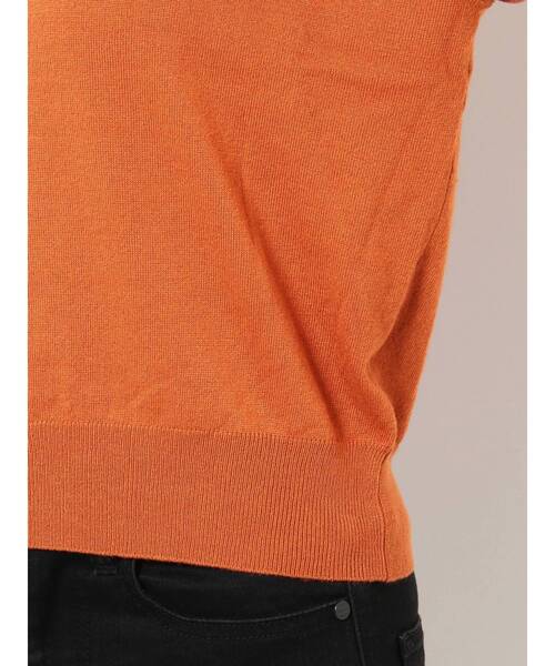 MURUA（ムルーア）の「ハーフスリーブパフニット（ニット/セーター・レディース・ブラック/オレンジ/グリーン/アイボリー・FREE）」の10枚目の写真