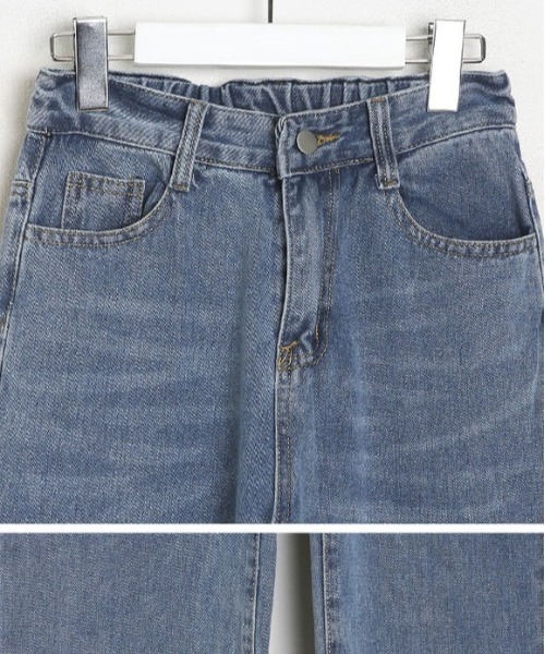 SONA(ソナ)の「SONYUNARA ウォッシングデニムパンツ(デニムパンツ・レディース・ブラック/ブルー・SMALL/MEDIUM/LARGE)」の20枚目の写真