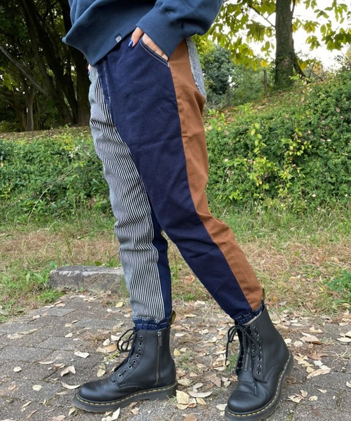 KRIFF MAYER Lady's Collection(クリフメイヤーレディースコレクション)の「マルチカラークライミングジョガー(その他パンツ・レディース・ライトブルー/ネイビー/グリーン/ダークブルー・MEDIUM/LARGE)」の4枚目の写真