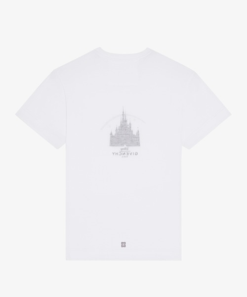GIVENCHY（ジバンシイ）の「『Disney Castle』ジャージー スリムTシャツ（Tシャツ/カットソー・メンズ・ホワイト・L/XS/S/M）」の3枚目の写真