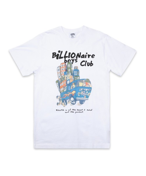 BILLIONAIRE BOYS CLUB（ビリオネア・ボーイズ・クラブ）の「BB BUMPIN T-SHIRT（Tシャツ/カットソー・メンズ・ブラック/ホワイト・XX-LARGE/MEDIUM/LARGE/X-LARGE）」の2枚目の写真