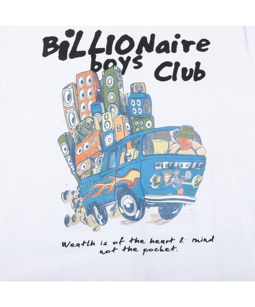 BILLIONAIRE BOYS CLUB（ビリオネア・ボーイズ・クラブ）の「BB BUMPIN T-SHIRT（Tシャツ/カットソー・メンズ・ブラック/ホワイト・XX-LARGE/MEDIUM/LARGE/X-LARGE）」の6枚目の写真