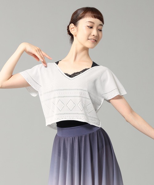 お値下げ　チャコット　ノーソーイング　ショートトップ　2way お値下げ チャコット ノーソーイング ショートトップ 2way