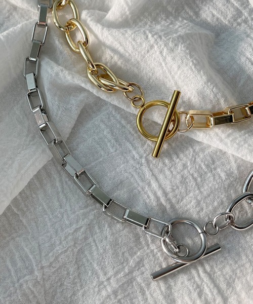 Shelly island（シェリーアイランド）の「チェーンネックレス（ネックレス・レディース・ゴールド・FREE）」の6枚目の写真