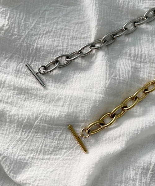 Shelly island（シェリーアイランド）の「チェーンネックレス（ネックレス・レディース・ゴールド・FREE）」の2枚目の写真